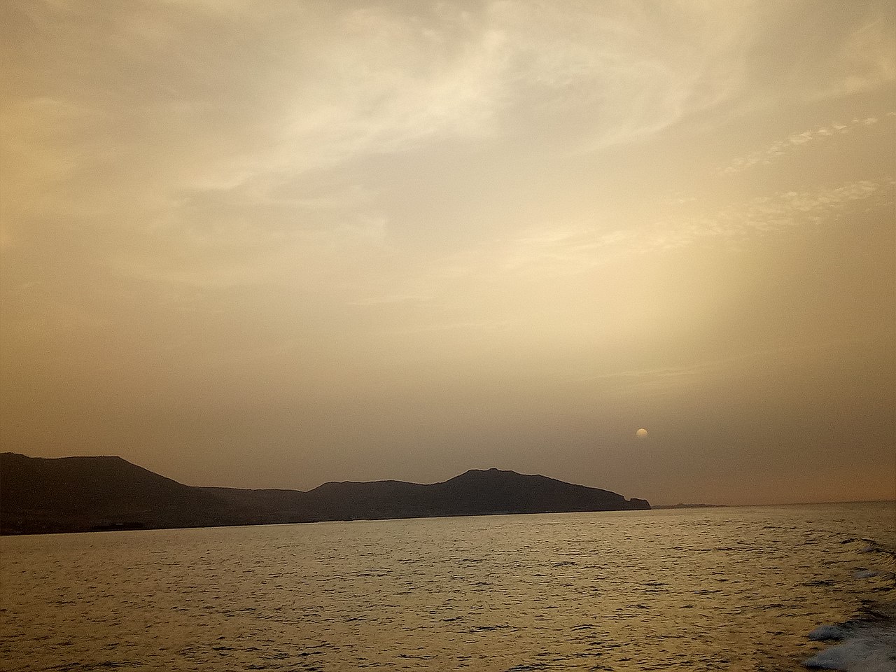 Plage et littoral de Cap Falcon près d’Oran