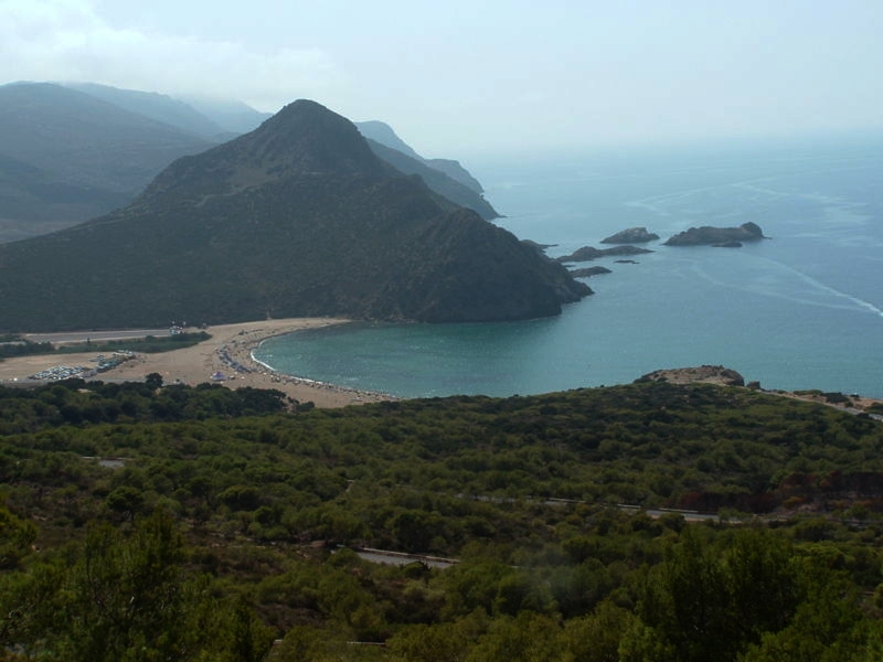 Plage de Madagh dans la région d’Oran